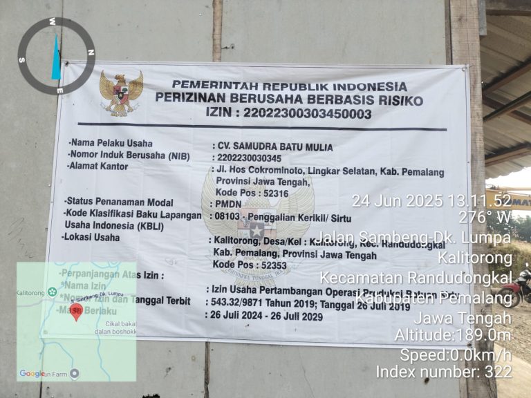 Penambangan Liar di Wilayah Kabupaten Pemalang Gunakan BBM Solar Bersubsidi, Media Desak Aparat Bertindak